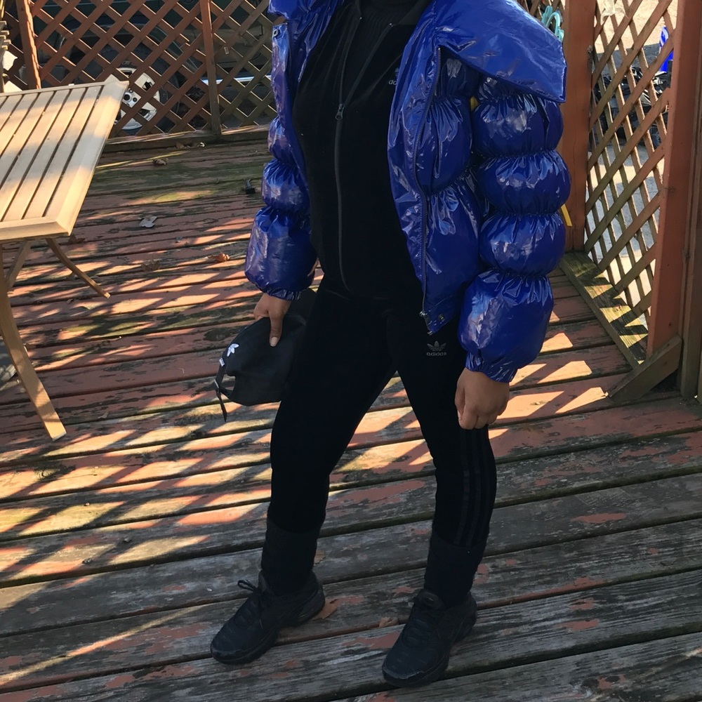 Blue Puffer Jacket